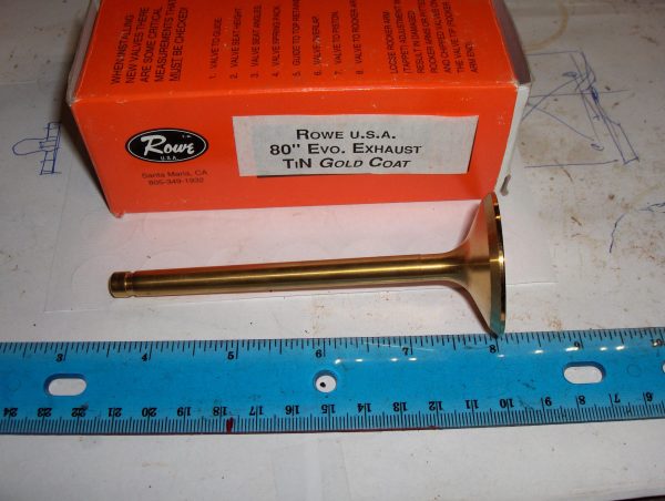 Harley Big Twin Evolution,Twin Cam Rowe Exhaust Valve.. - Image 2
