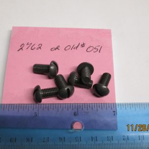 Harley,Knucklehead,Panhead,Flathead Parkerized  1/4-24 N.S X 1/2" Round Head Screw P/N 2762 or Old # 051