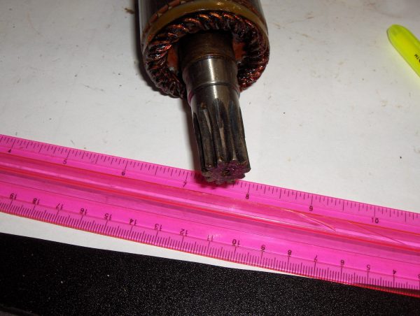 HARLEY SHOVELHEAD SPORTSTER HITACHI STARTER ARMATURE 1974-88 - Image 2