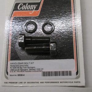 Harley Knucklehead,45 Flathead Springer Handlebar Bolt Kit.1936-52 P/N 4636