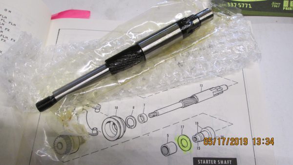 Harley Shovelhead Starter Jack Shaft 1970-85 P/N 31482-70