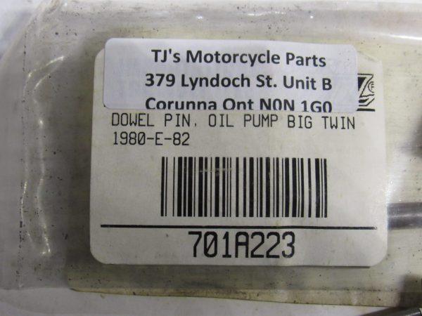 Harley Shovelhead Oil Pump Dowel Pins   1980-82 - Image 3