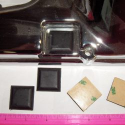 Harley Shovelhead Kickstand Rubber Bumper Pads  1970-84