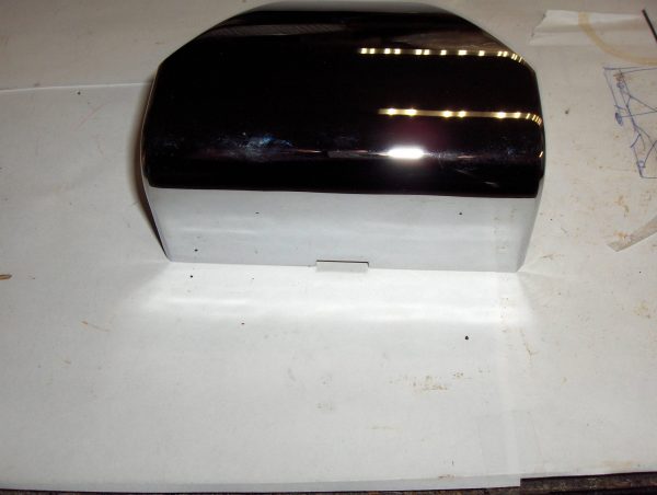Harley Panhead,Shovelhead,Servi-car Chrome Handlebar Riser Cover 1960-79 - Image 2