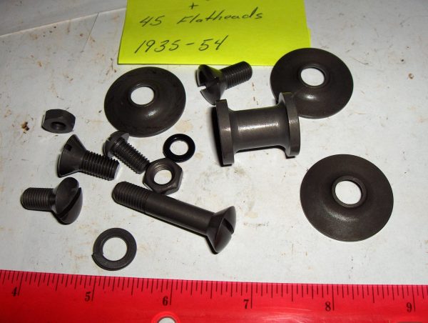 Harley Knucklehead,Panhead,45Flathead Tool Box Mounting Hardware 1935-54 - Image 2
