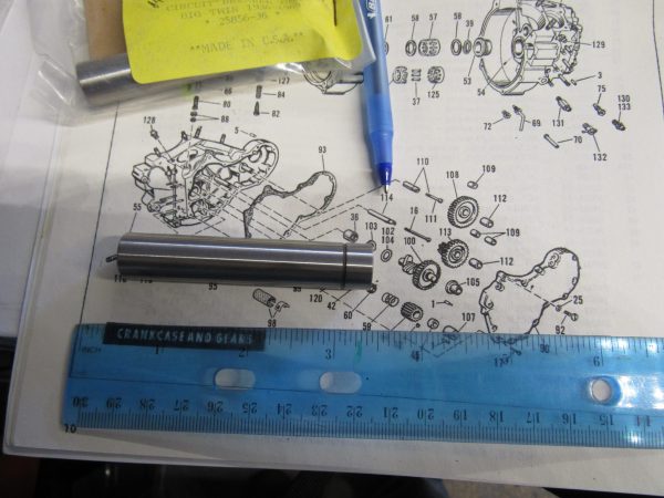 ..Harley?Knucklehead,Panhead,Shovelhead,Circuit Breaker Gear Stud?.1936-69 - Image 3