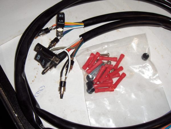 Harley Shovelhead,Sportster Handlebars Wiring Harness Kit with Switches 1973-81 - Image 4