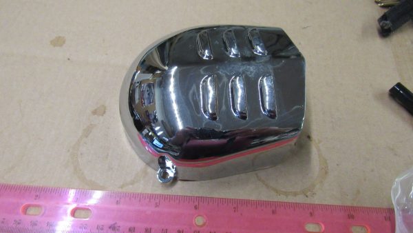 Harley Shovelhead,Sportster Chrome Louvered Horn Cover 1965-76 P/N 69138-65