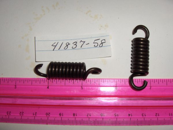 Harley Big Twin Panhead Rear Brake Shoes Springs  1958-62 P/N 41837-58