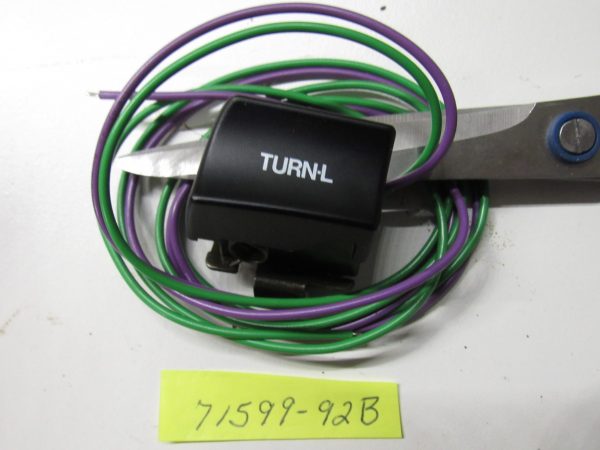 Shovel,Evo,Sportster Black Handlebar Left Turn Signal Switch1982-95 P/N 71599-92 - Image 2