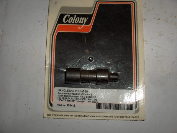Harley Panhead,Shovelhead,Sportster Handlebar Plunger 1954-73 P/N 56400-53
