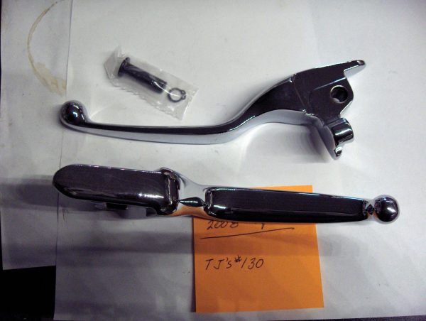 Harley Davidson Twin Cam Touring Chrome Clutch and Brake Lever Set 2008-13 - Image 2