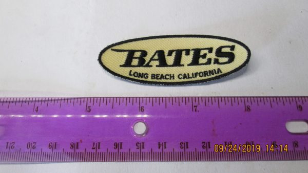 Harley,Indian, Vintage Style "Bates" Motorcycle Jacket Patch