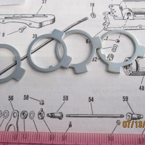 Harley Knuckle,Pan,Shovel,45's Tranny Shifter Fork Lock Tab 1936-84 P/N 34180-33