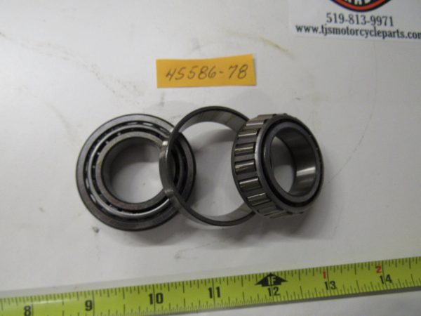 Harley Sportster Fork Neck Cup Bearing & Race  1978-81 P/N 45586-78 - Image 2