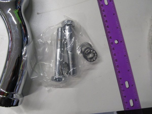 Harley Twin Cam Softail,Deuce,FXSTD 1 1/4" Dia  Chrome Risers  2000-UP?? - Image 4
