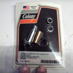 Harley,Knucklehead,Panhead,Chrome Shifter Lever Stud and Bushing Kit.. 1936-54