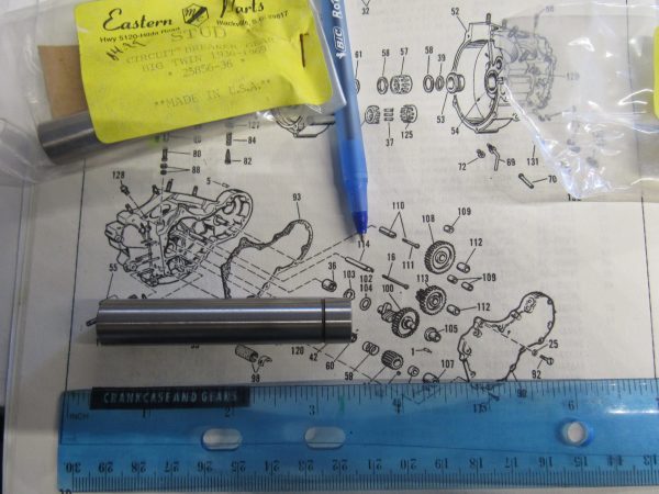 ..Harley?Knucklehead,Panhead,Shovelhead,Circuit Breaker Gear Stud?.1936-69