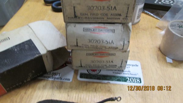 Harley Panhead,Servi-car Generator Field Coil  *NOS* 1951-UP?? P/N 30203-51A - Image 5