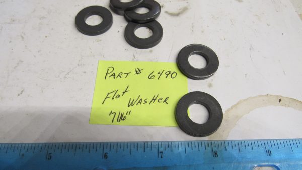 Parkerized 7/16" X 15/16" X 1/8" Flat Washer .Part # 6490. Old # 0230