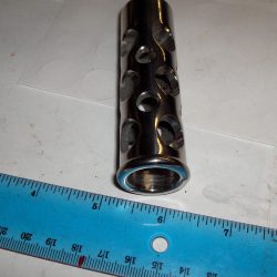 Harley Panhead,Shovelhead.Evo Stainless Steel Swiss Cheese Shifter Peg