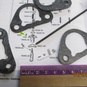 Harley 45,Big Twin Flathead, Servi-car Tappet Guide Gaskets 1930-73 P/N 18631-30