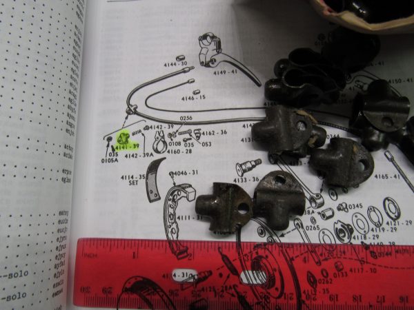 Harley Knuckle,Flathead,Panhead Brake Cable Oil Cup Body *NOS* P/N 4141-39 - Image 3