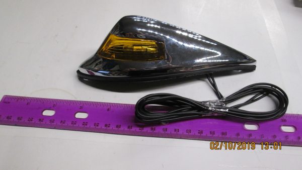 Universal Harley,Honda,Amber Front Fender Lamp