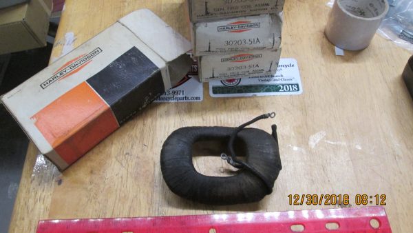 Harley Panhead,Servi-car Generator Field Coil  *NOS* 1951-UP?? P/N 30203-51A - Image 2