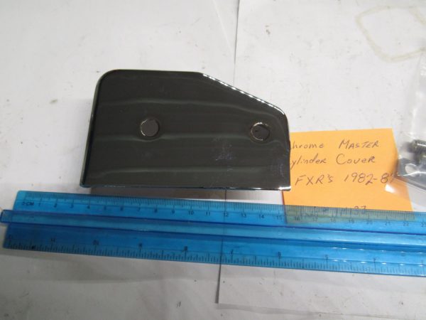 Harley FXR Shovelhead,Evo Rear Chrome Master Cylinder Cover 1982-87