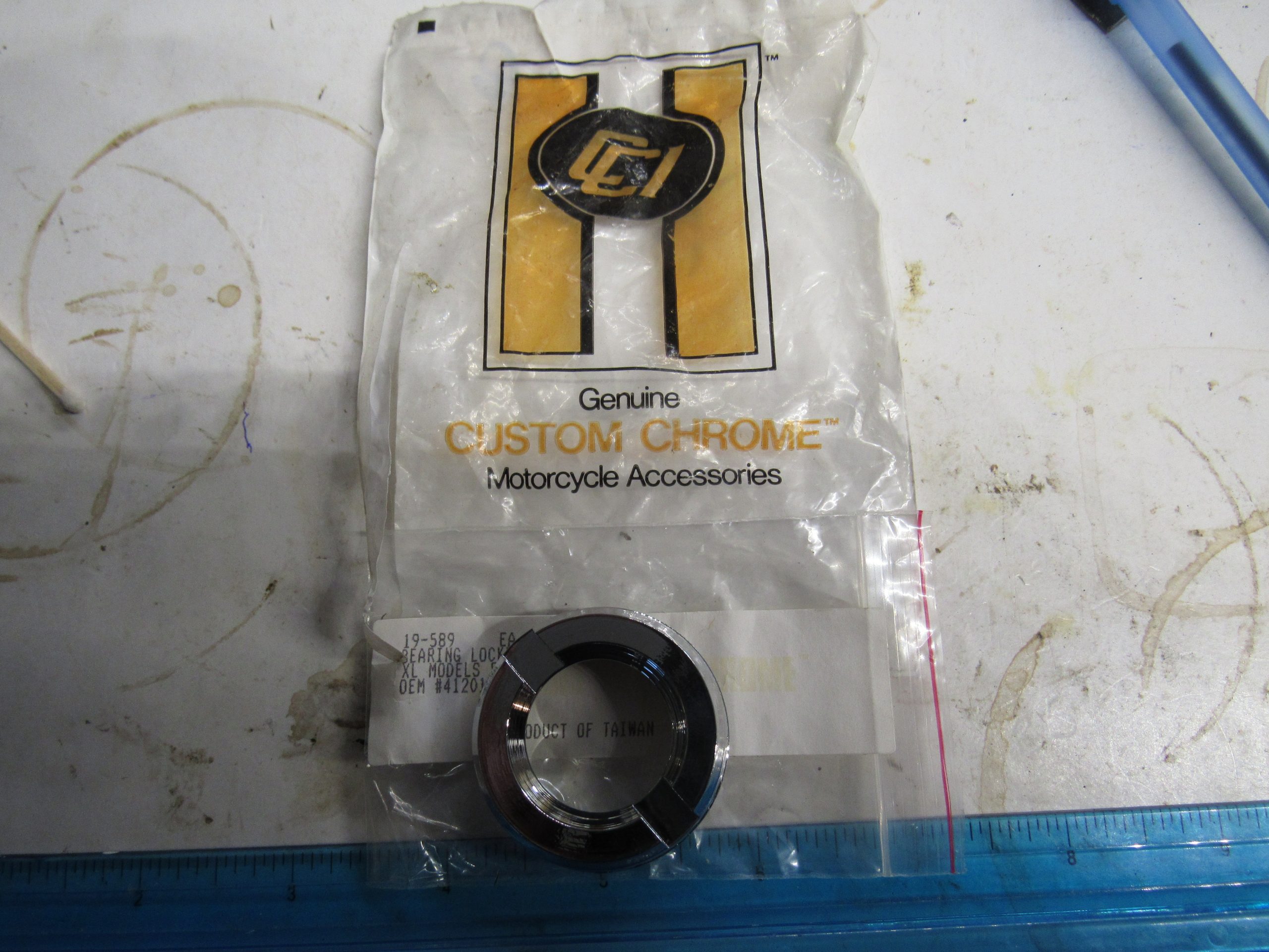 Harley Sportster Rear Hub Bearing Lock Nut 1955-78