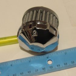 Harley Shovelhead,Evolution Chrome Crankcase Breather Assembly