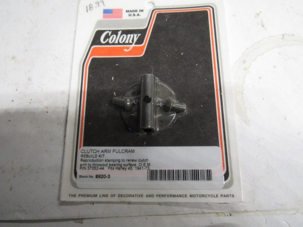 Harley 45 Flathead Solo and Servi-car Clutch Arm Fulcram Rebuild Kit  1941-73. P/N 37052-44 - Image 3