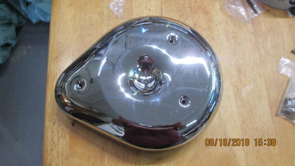 Harley Shovelhead,Sportster,Evo,Chrome Tear Drop Air Cleaner 1972-89