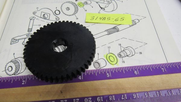 Harley Shovelhead Electric Starter Motor Shaft Gear..1965-84...P/N 31485-65 - Image 3