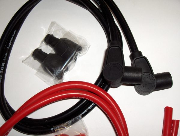 Universal Black 8mm Spark Plug Kit