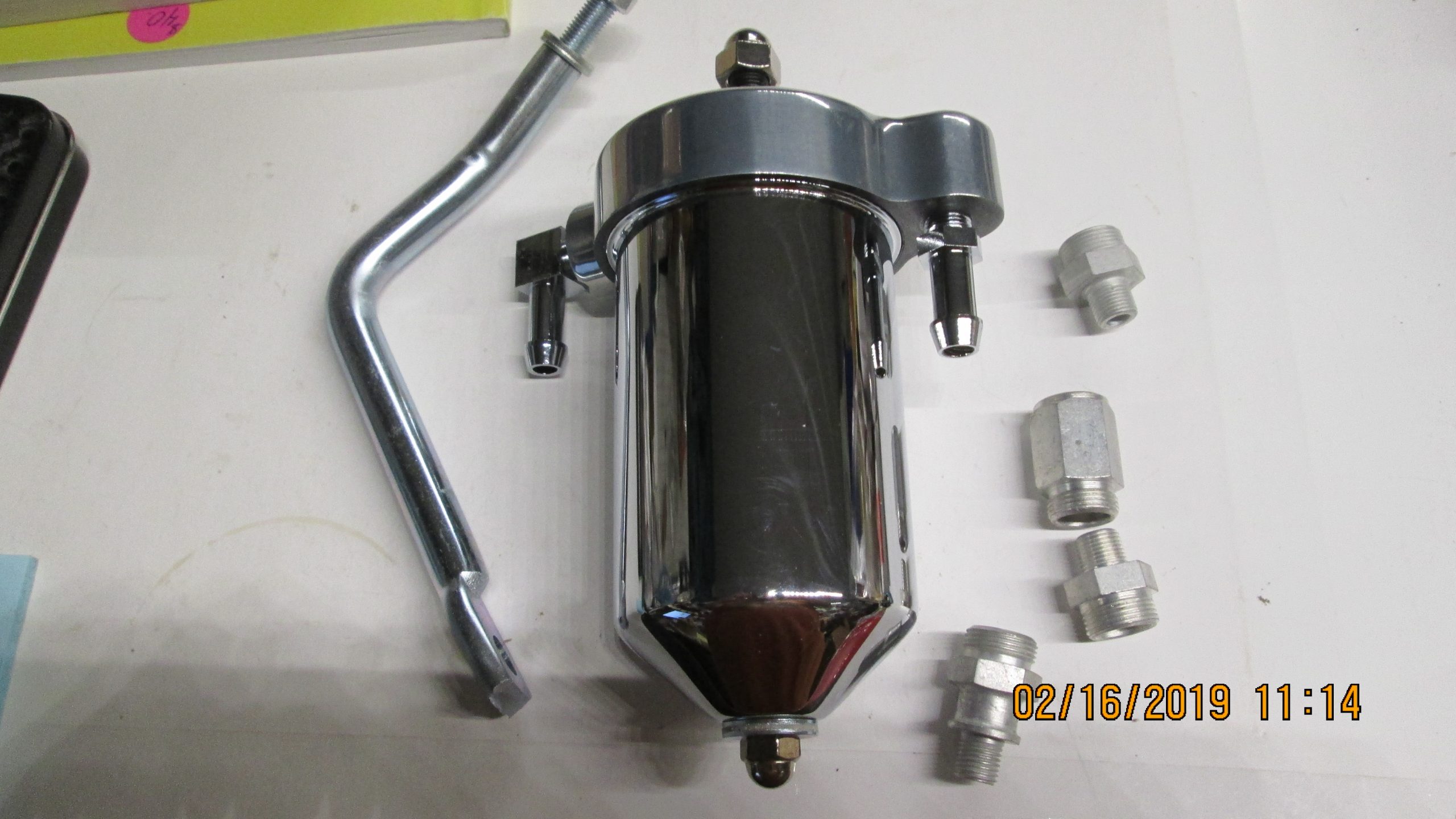 Harley Panhead Oil Filter Canister Kit .1948-57