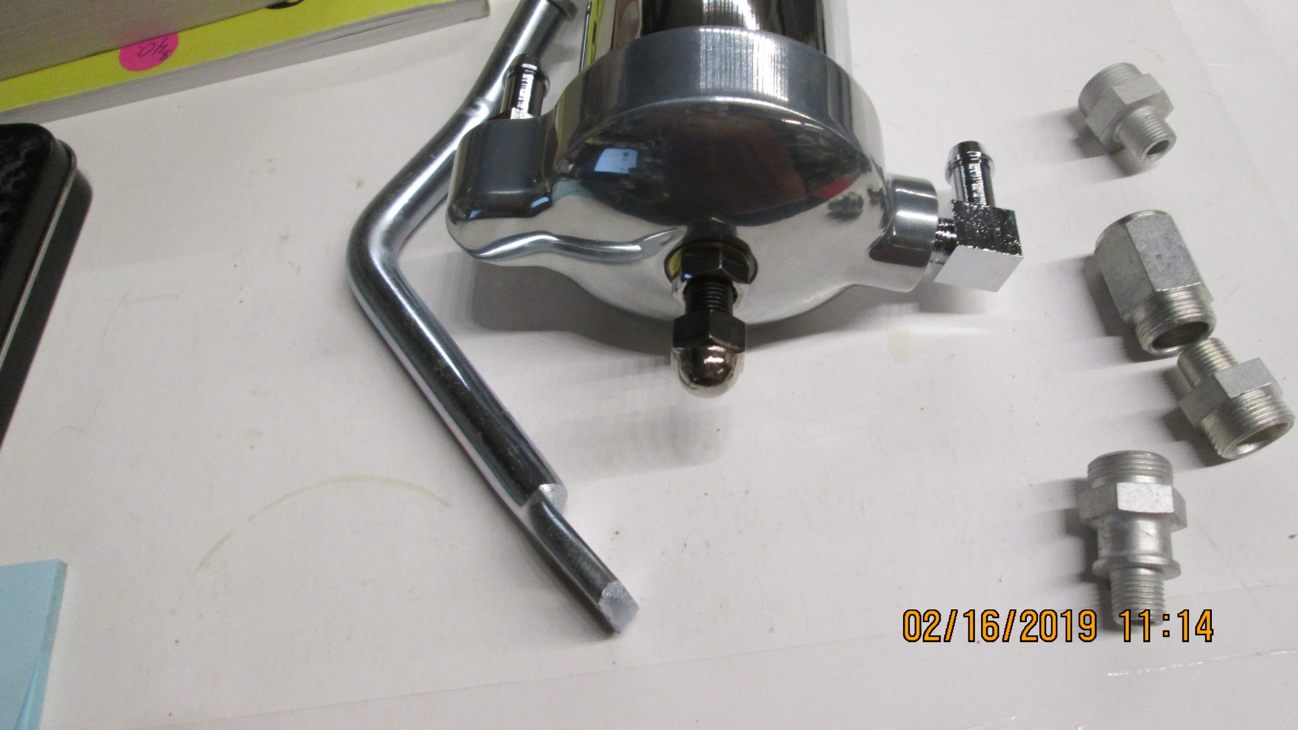 Harley Panhead Oil Filter Canister Kit .1948-57 - Image 3