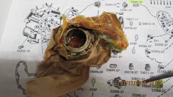 Harley 45 Flahead,U,UL,ULH Circuit Breaker Drive Gear *NOS* 1937-57 P/N 25851-37 - Image 2