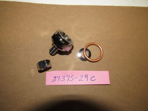 Harley,Knuckle,Pan,Flathead.Carburetor Bowl Lock Nut Kit 1930-65 P/N 27375-29C - Image 4