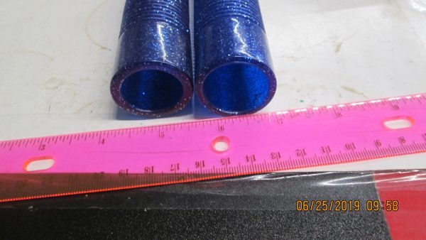 Harley,Sportster,Shovel,Choppers Blue Metal Flake Grip Set *OLD SCHOOL* 1974-UP? P/N 56206-74 - Image 2