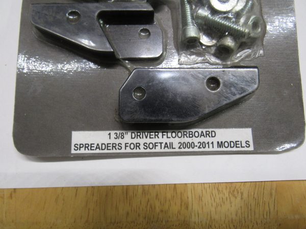 Harley Twin Cam Softail Driver Floorboard Spreaders 1 3/8" 2000-2011 - Image 2