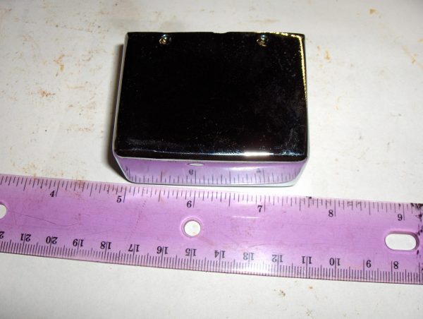Harley Knucklehead,Panhead,Flathead Chrome Relay Cover 1938-57  P/N 74750-38 - Image 2