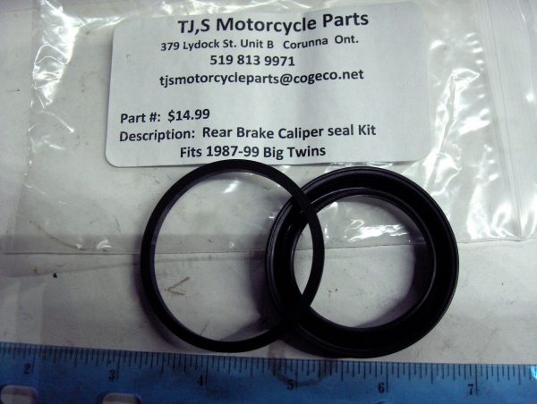 Harley Evolution Rear Brake Caliper Seal Kit..1987-99. P/N  44045-87