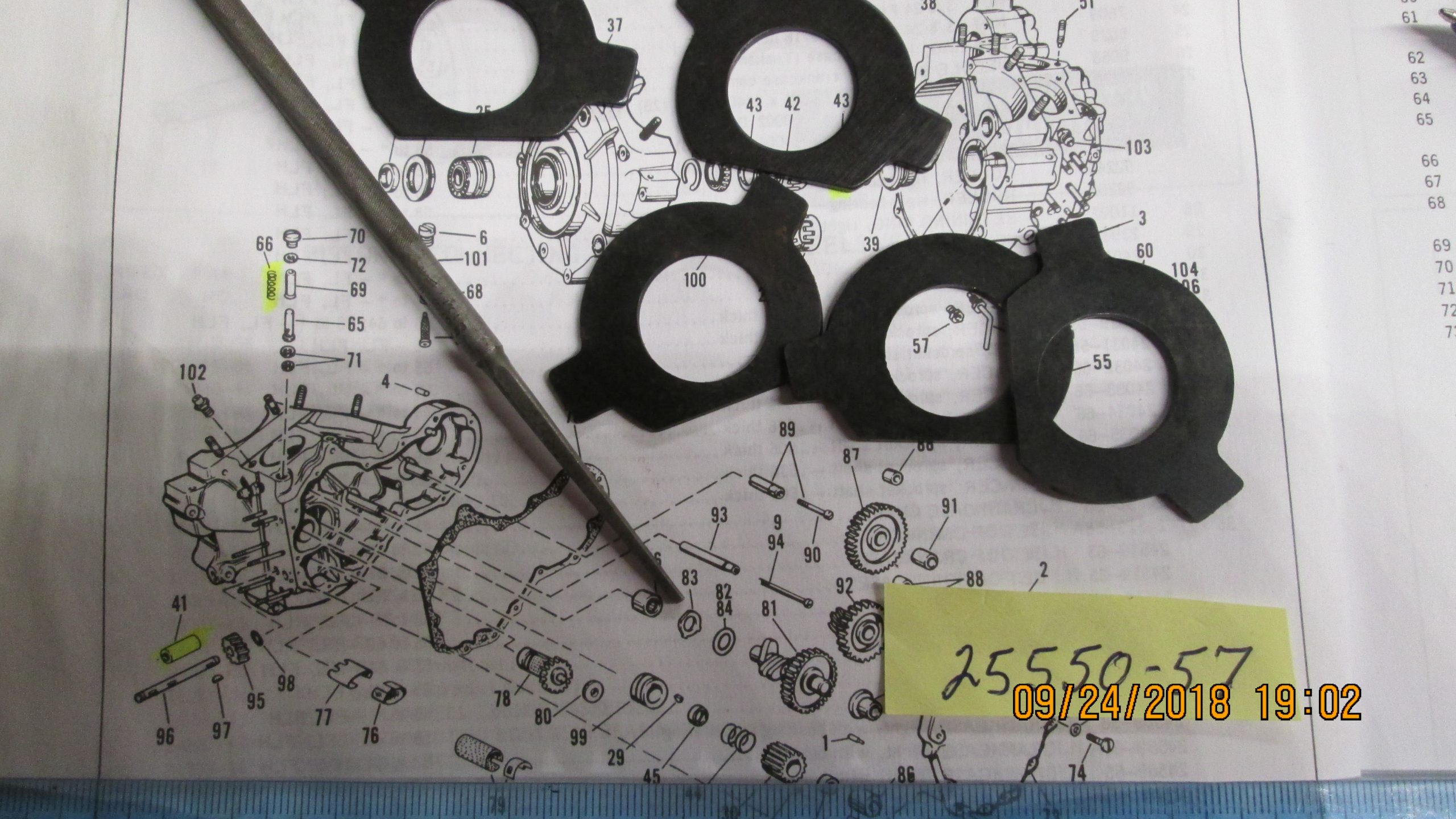 Harley Panhead,shovelhead Cam Lock Washers 1957-84 P/N. 25550-57