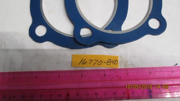 Harley 1200cc Sportster Blue Teflon Head Gaskets with Fire Ring 1988-2003 - Image 2
