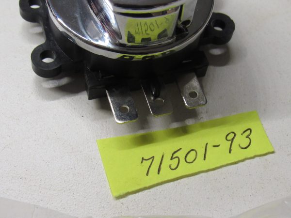 Harley Evo's,Twin Cam,Chrome Ignition Switch  1993-2002 P/N 71501-93 - Image 2