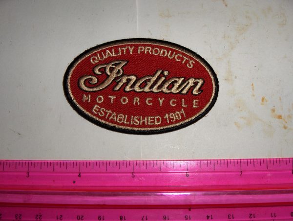 Harley,Indian,Custom,Vintage Style * Indian Motorcycle'* Motorcycle Jacket Patch