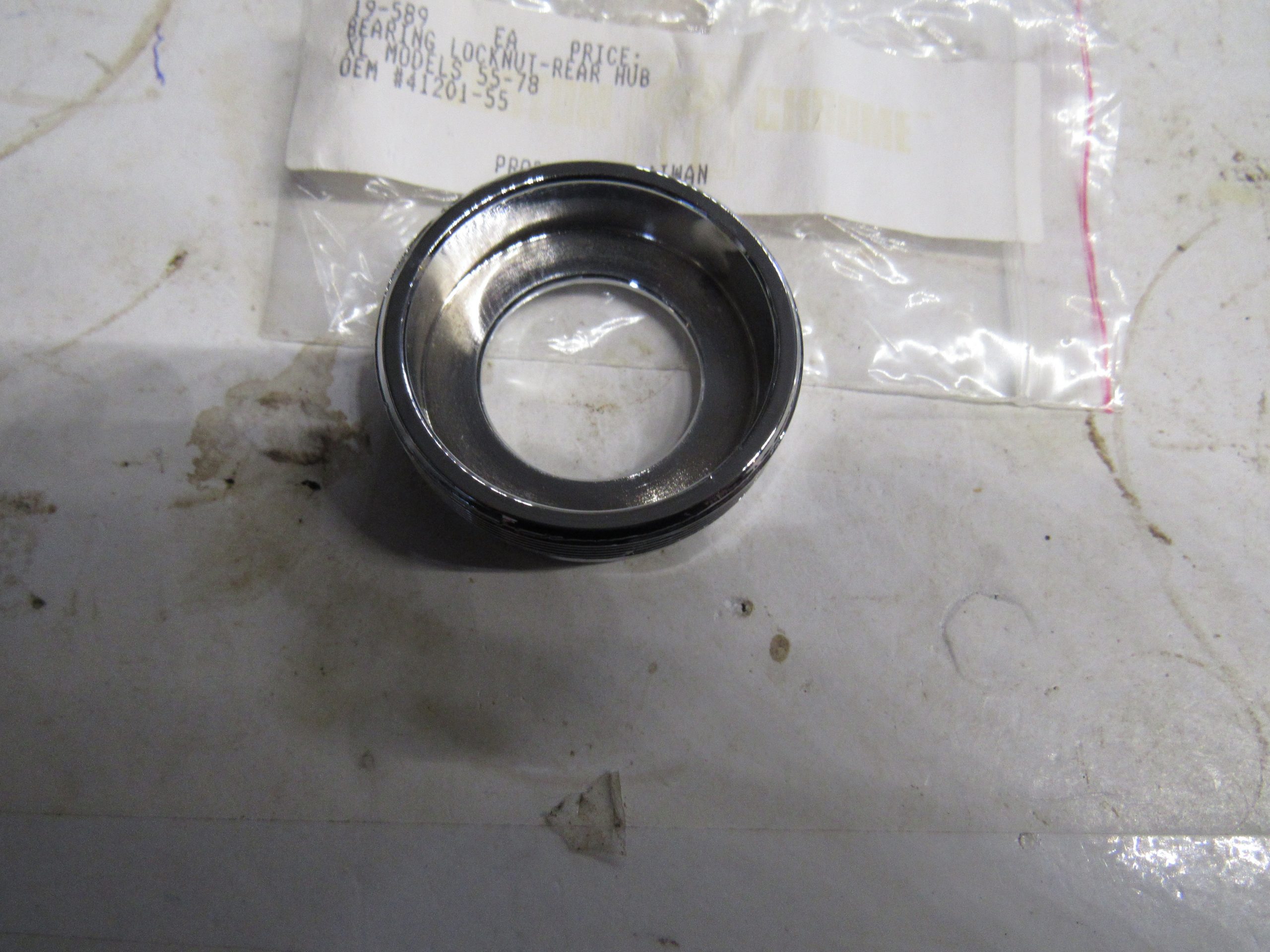 Harley Sportster Rear Hub Bearing Lock Nut 1955-78 - Image 3