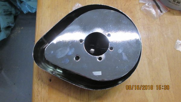 Harley Shovelhead,Sportster,Evo,Chrome Tear Drop Air Cleaner 1972-89 - Image 3